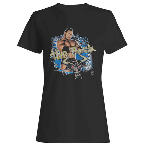 The Rock Vintage 90s Women's T-Shirt Tee