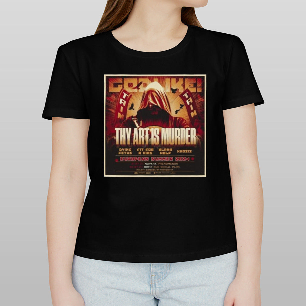 Thy Art Is Murder Tour 2024 T-shirt