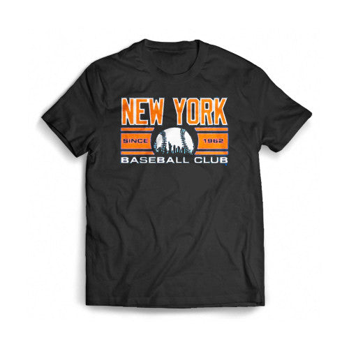 Vintage New York Baseball Club Since 1962 Mens T-Shirt Tee