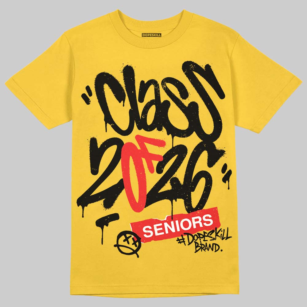 Yellow Collection DopeSkill T-Shirt Class of 2026 Graphic