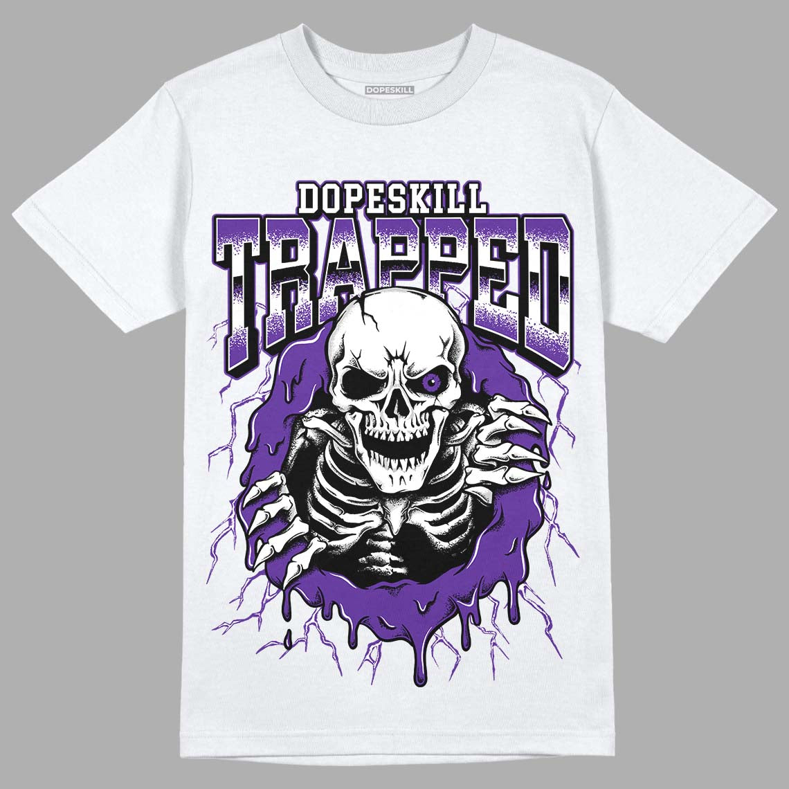 PURPLE Collection DopeSkill T-Shirt Trapped Halloween Graphic