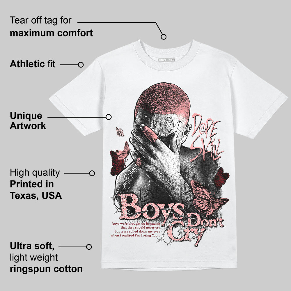 VALENTINE'S Day 3s DopeSkill T-Shirt Boys Don't Cry Graphic
