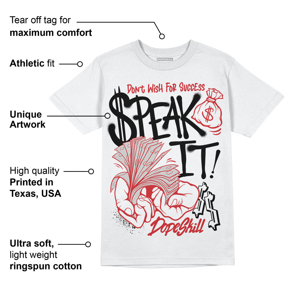 Red Taxi 12s DopeSkill T-Shirt Speak It Graphic