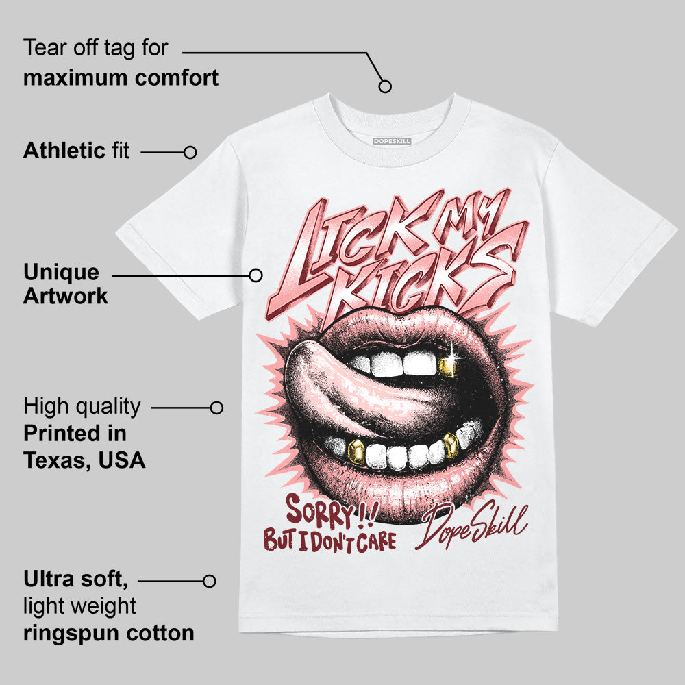 VALENTINE'S Day 3s DopeSkill T-Shirt Lick My Kicks Graphic