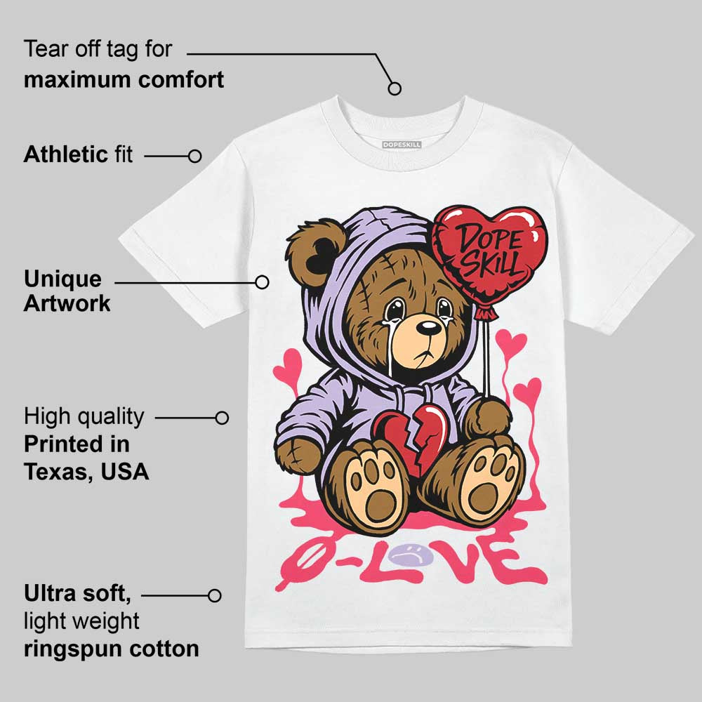 Peanut Butter Jelly 5s DopeSkill T-Shirt Broken Bear Graphic