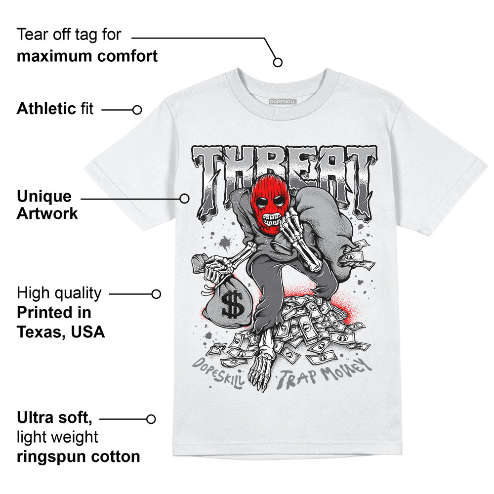 Wet Cement 4s DopeSkill T-Shirt Threat Graphic