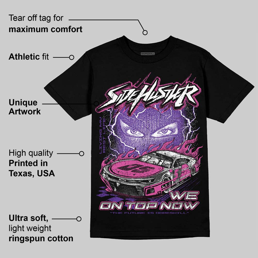 PURPLE Collection DopeSkill T-Shirt New Side Hustler Graphic