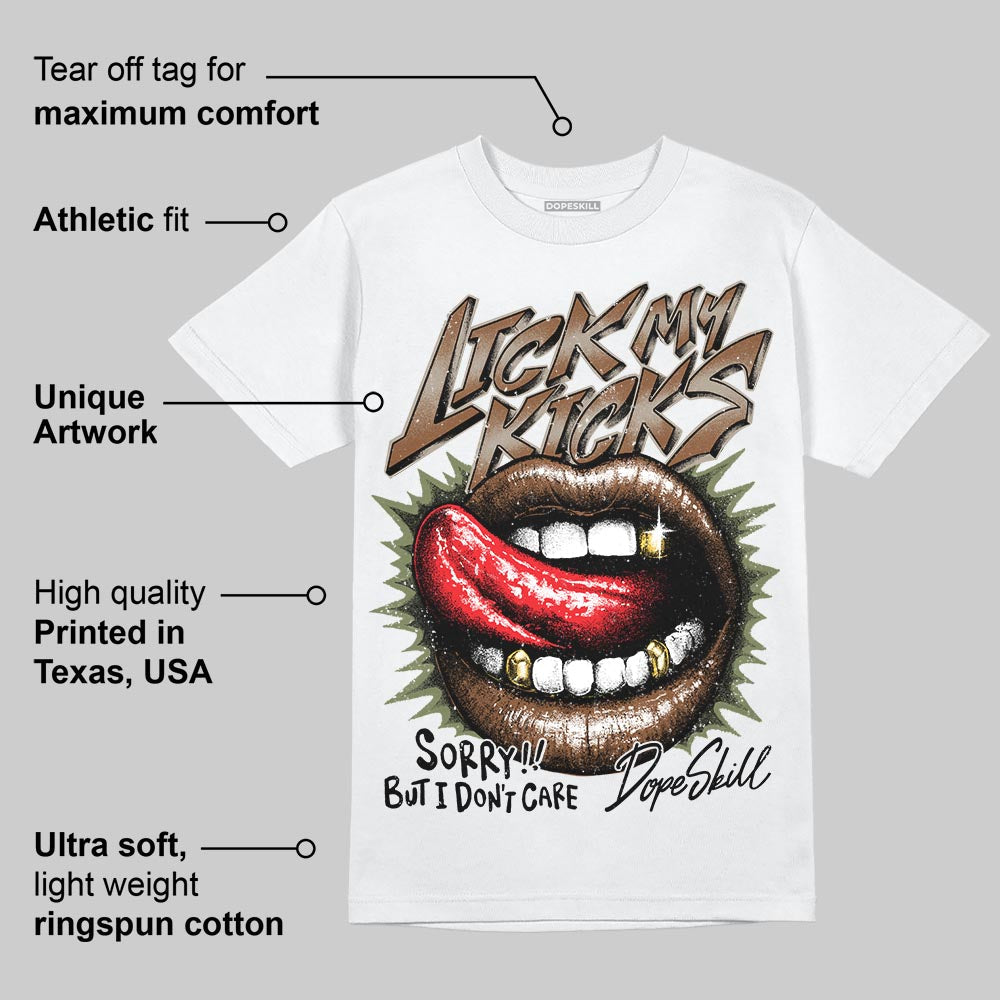 NB 2010 “Pecan” DopeSkill T-Shirt Lick My Kicks Graphic