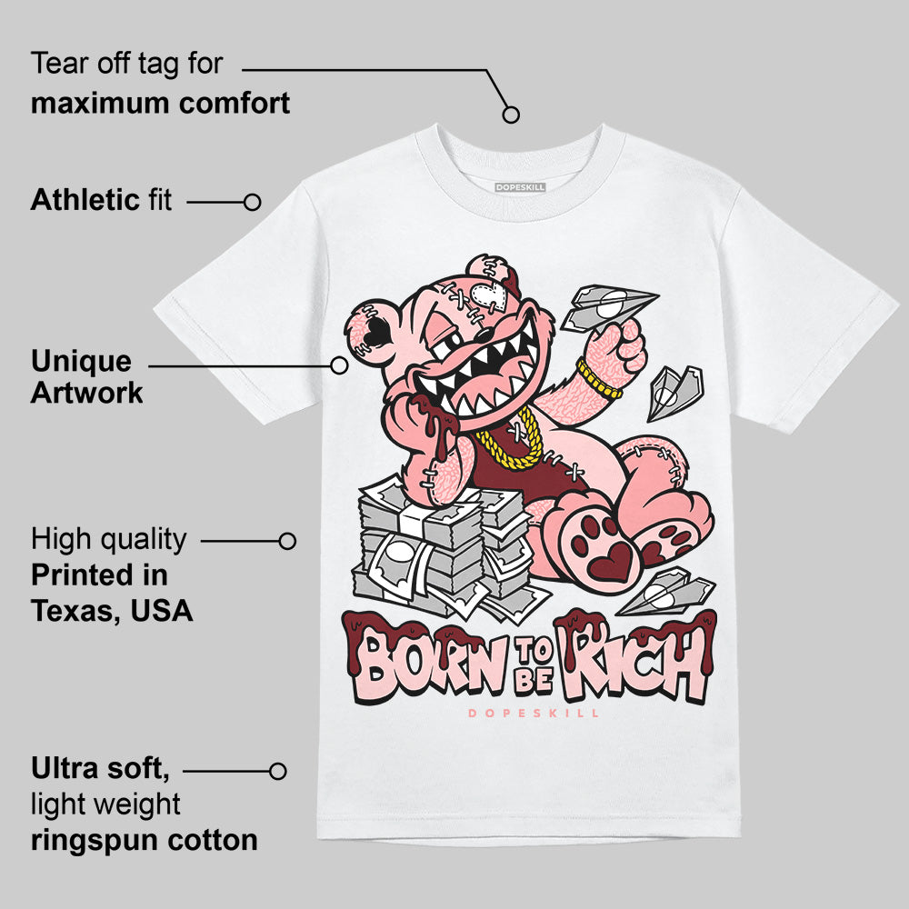 VALENTINE'S Day 3s DopeSkill T-Shirt Born To Be Rich Graphic