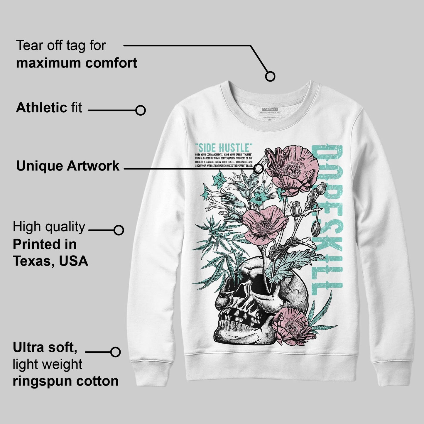 Igloo 11s DopeSkill Sweatshirt Side Hustle Graphic