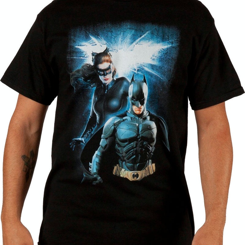 Batman and Catwoman Dark Knight Rises Shirt