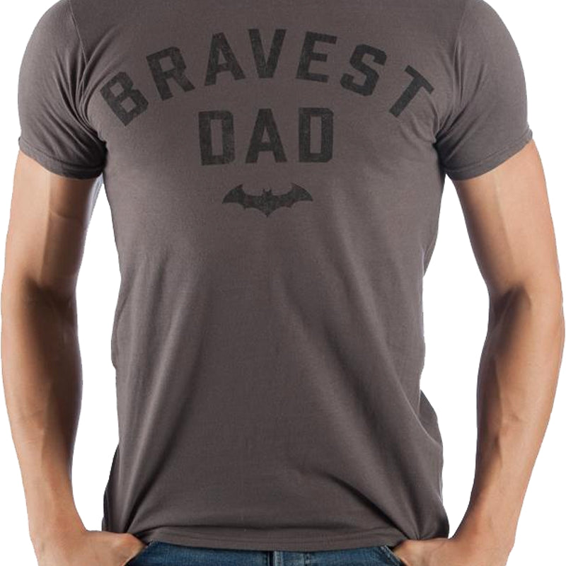 Bravest Dad Batman T-Shirt