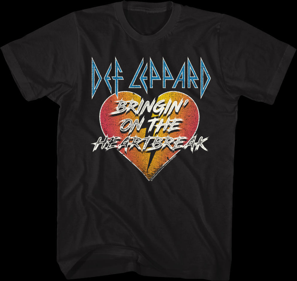 Bringin' On The Heartbreak Def Leppard T-Shirt