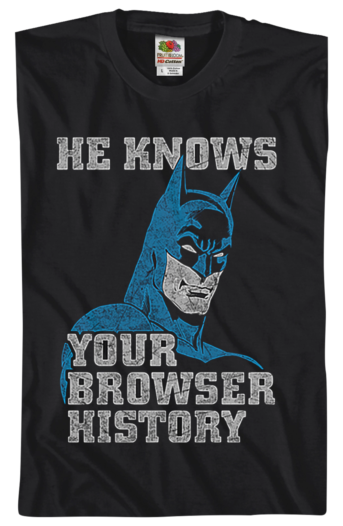 Browser History Batman T-Shirt