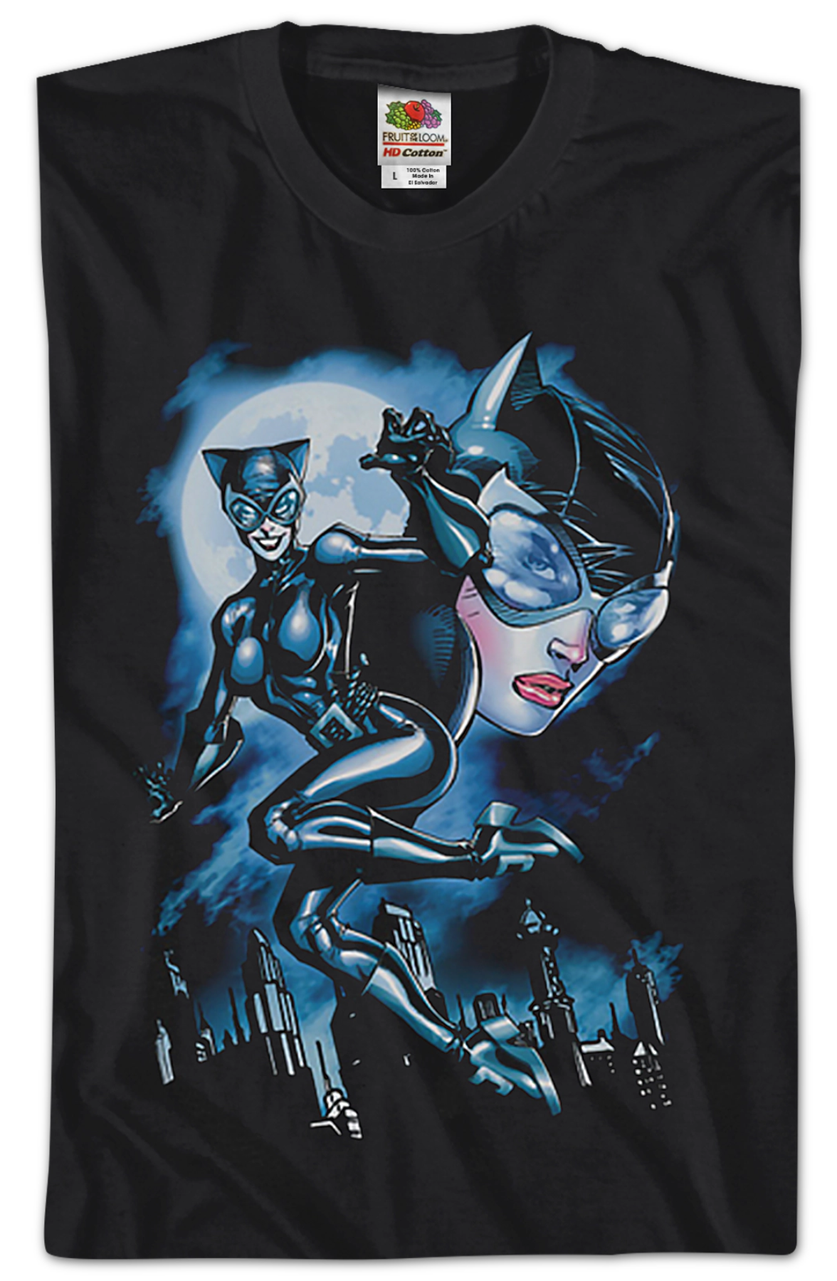 Catwoman Collage Batman T-Shirt