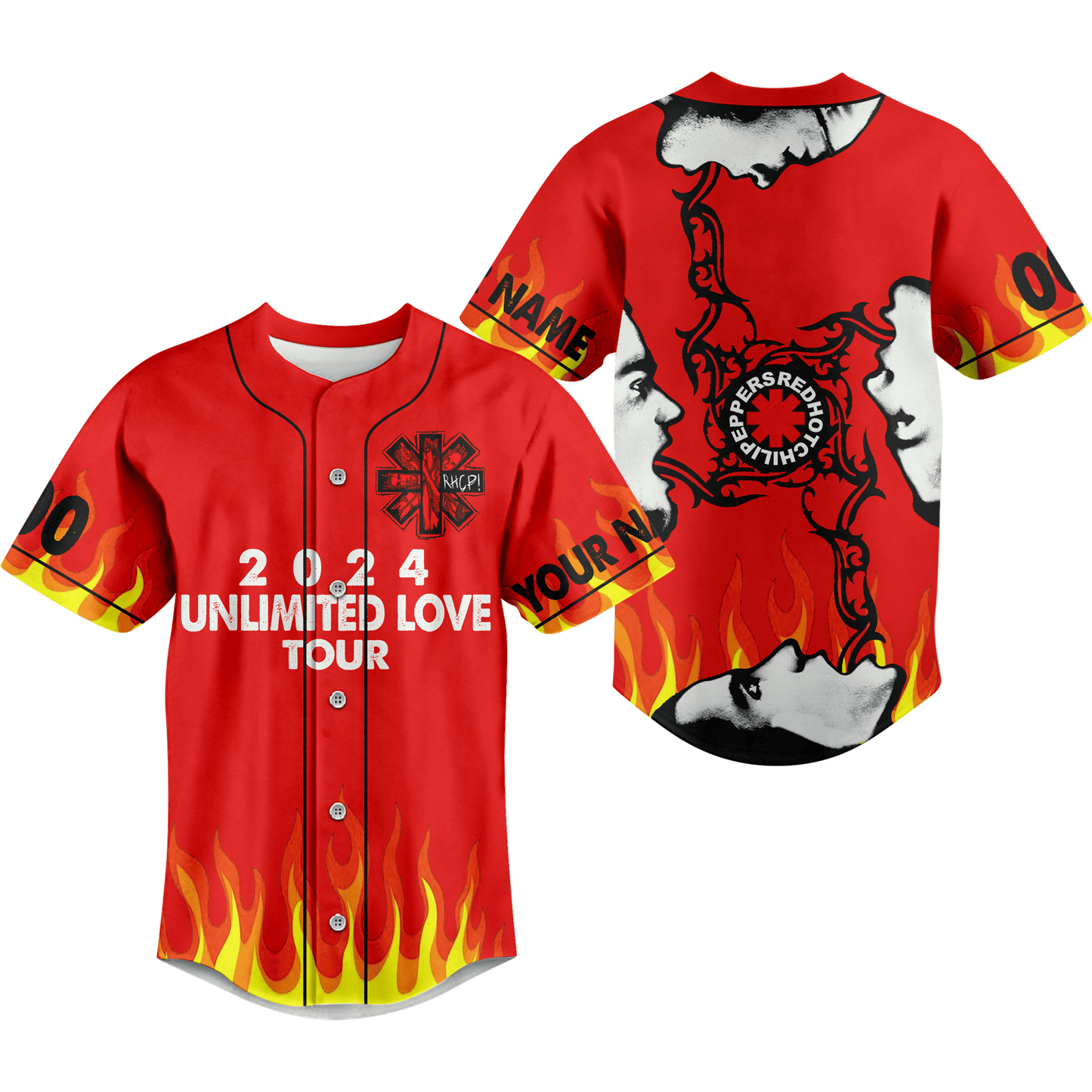 Comfimerch 2024 Unlimited Love Tour Baseball Jersey For Fans - Comfimerch