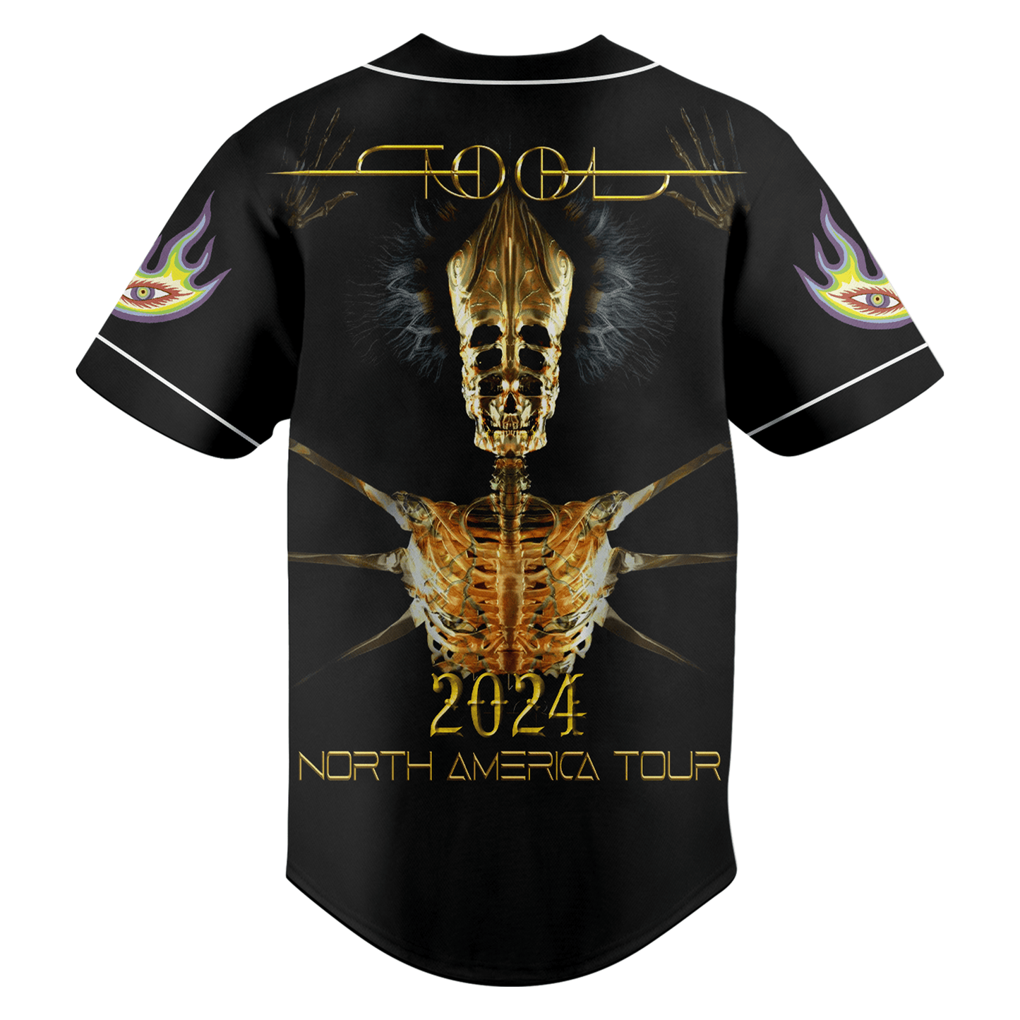 Comfimerch Tool 2024 North America Tour Baseball Jersey For Fans - Comfimerch
