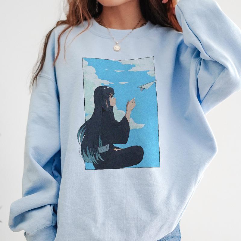 Muichiro Tokito T-Shirt, Mist Hashira Shirt, Mist Breathing Demon Slayer t-shirt, Kimetsu no Yaiba Anime sweatshirt hoodie, Anime lover t-shirt, De