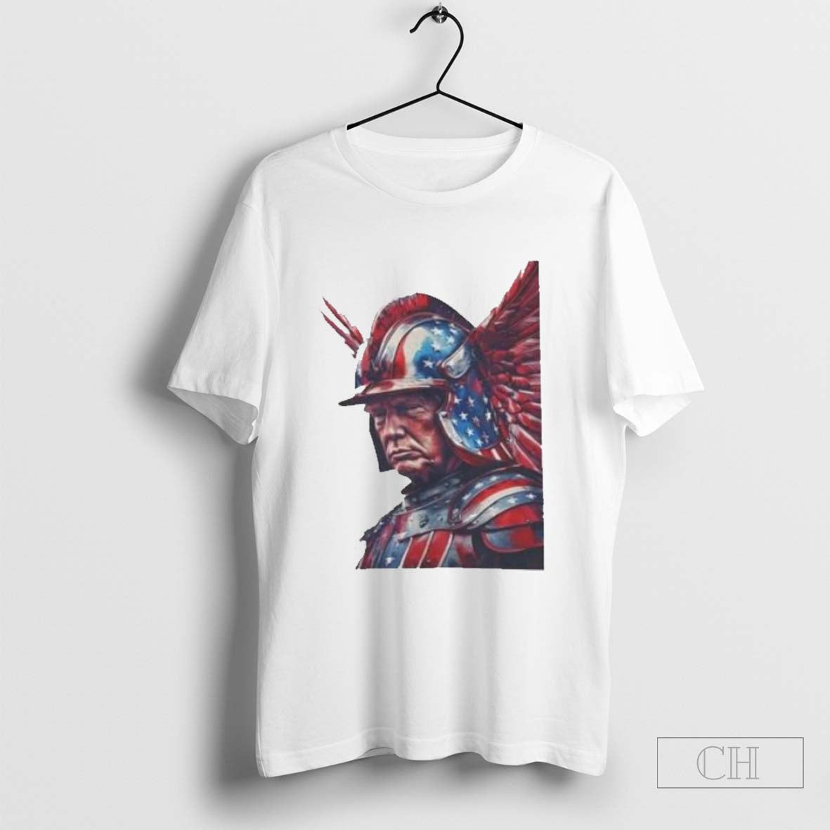 Spartan Trump Graphic American Patriot T-Shirt