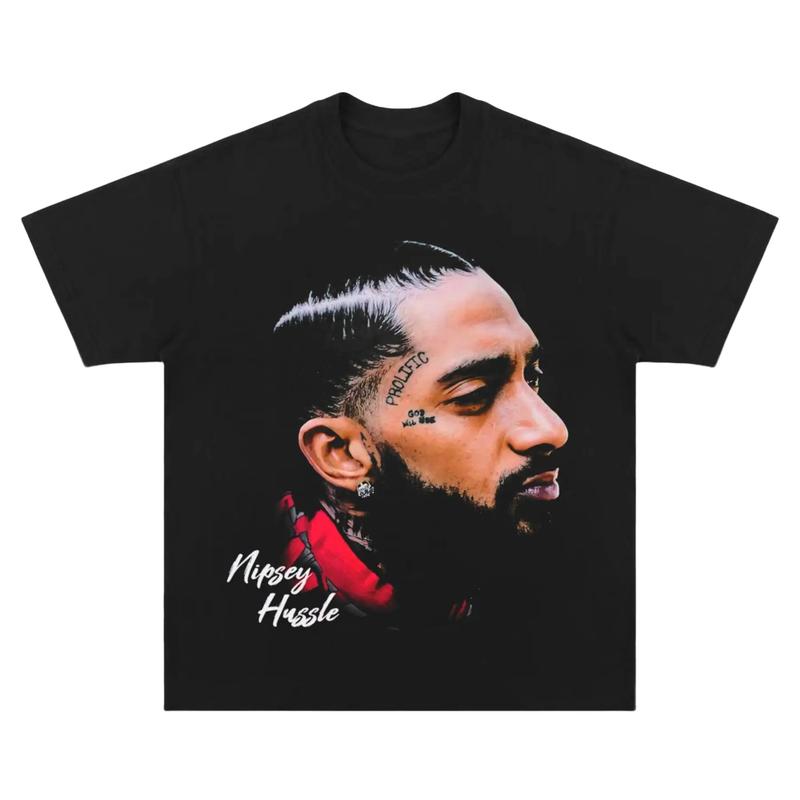 GRAPHIC TEE NIPSEY HUSSLE 4.26 T-SHIRT - STREETWEAR