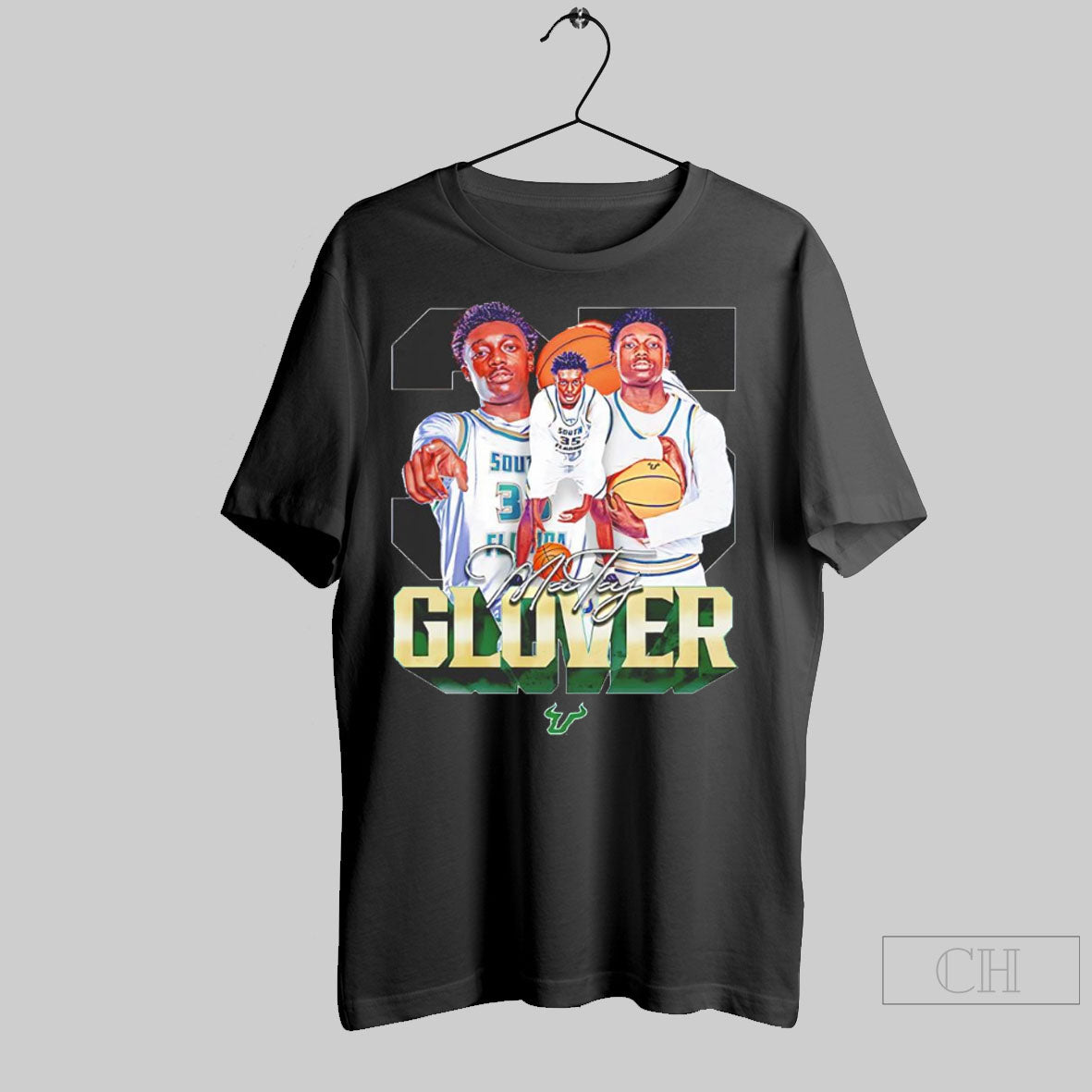 Taj Glover South Florida Bulls Ncaa Mens Basketball Graphic Shirt Sweater