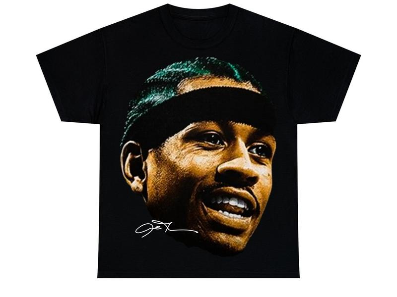 ALLEN IVERSON T-SHIRT Rare The Answer Rap Tee Vintage Style Graphic Bootleg Collectible Kobe Lebron Casual Short Sleeves Streetwear