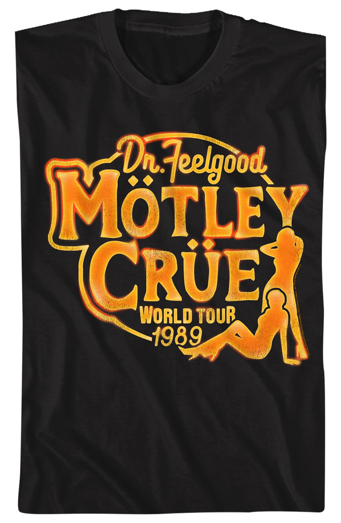 Dr. Feelgood World Tour Motley Crue T-Shirt Style001