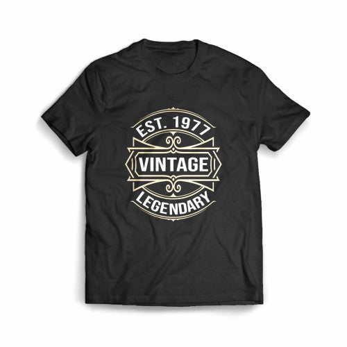 Est 1977 Vintage Legendary Birthday Men's T-Shirt