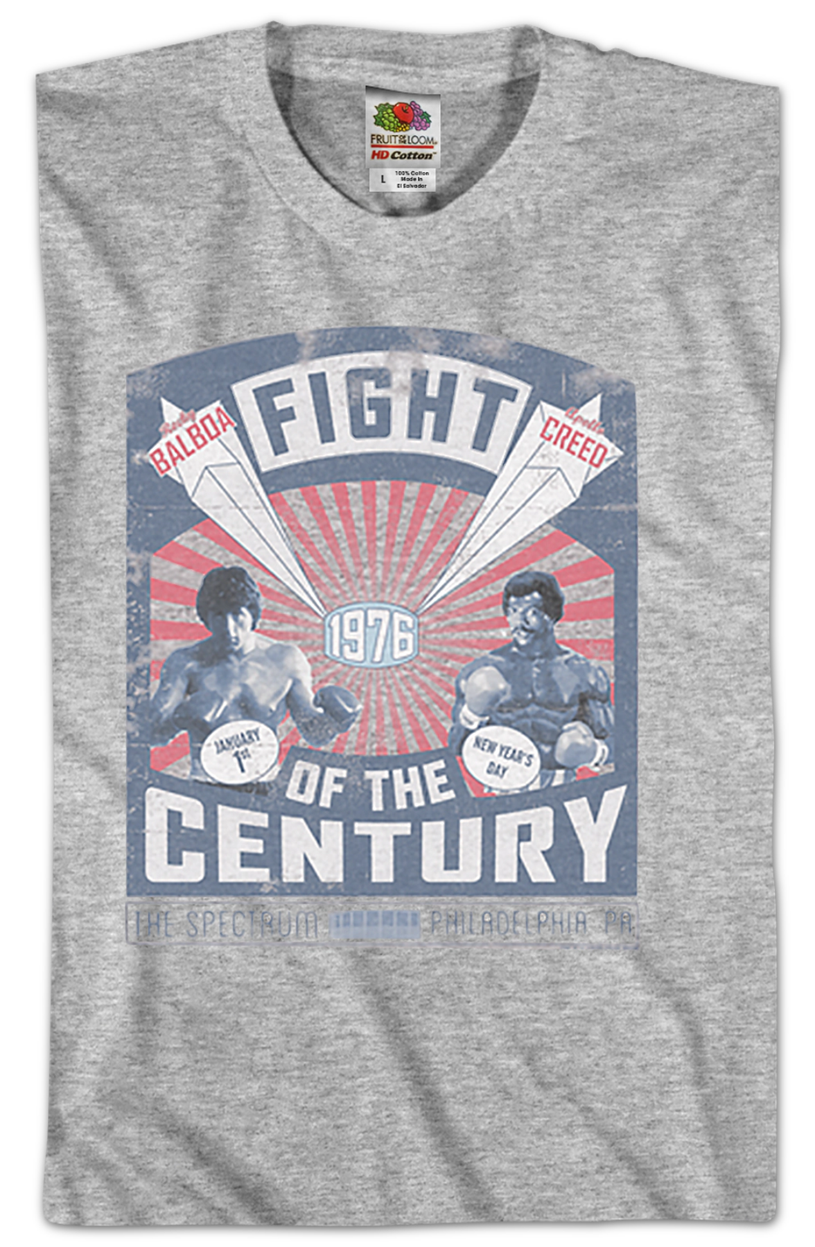 Fight of the Century Rocky T-Shirt
