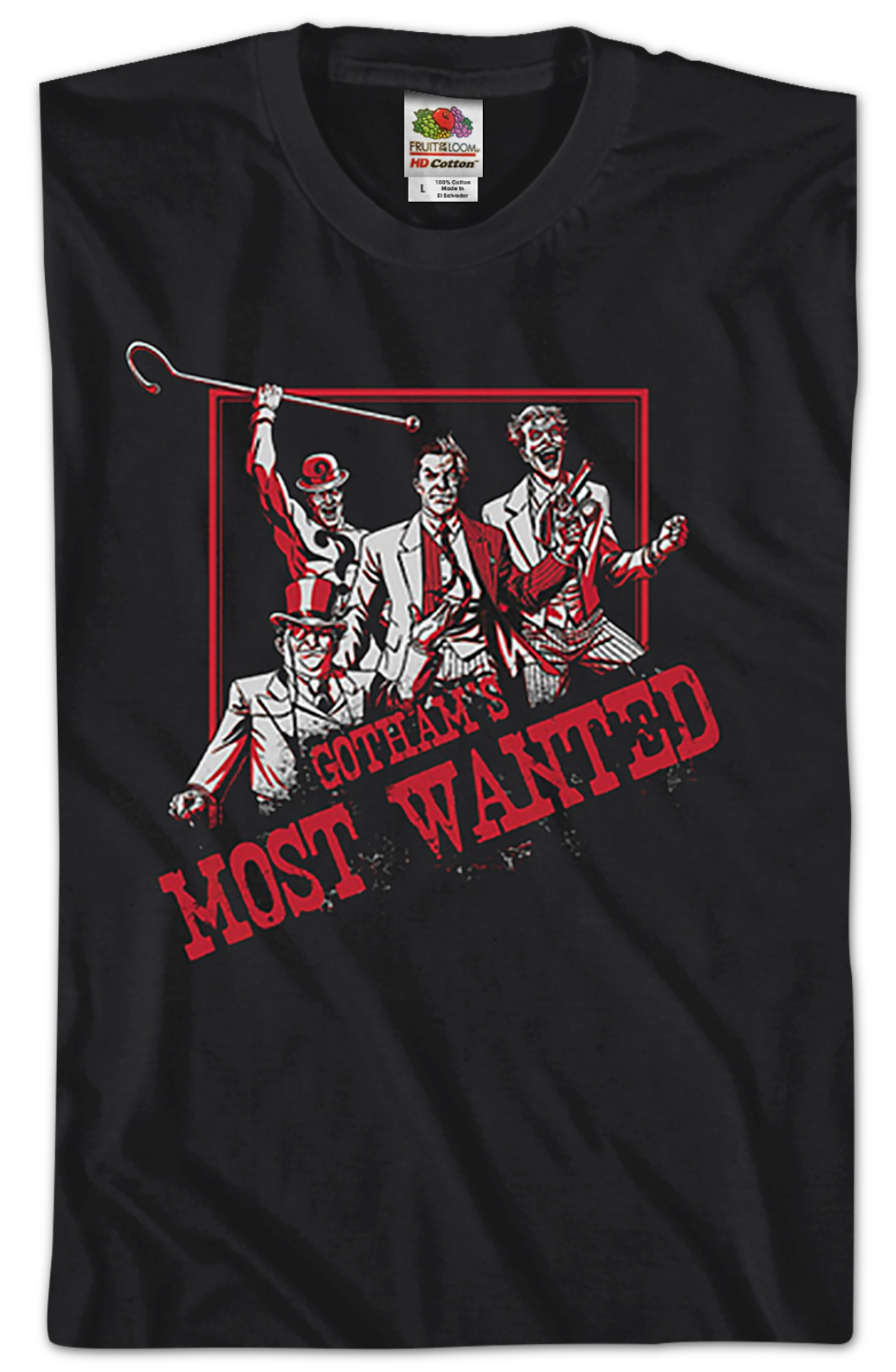 Gotham's Most Wanted Batman T-Shirt