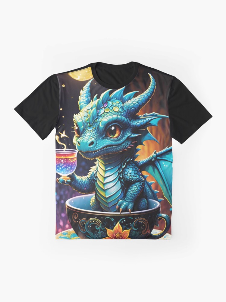 Dragon baby in cups Graphic T-Shirt