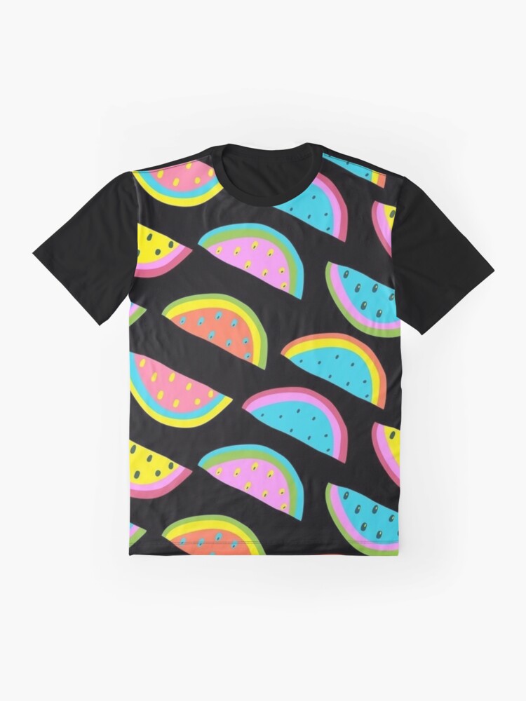 Neon Watermelon Graphic T-Shirt