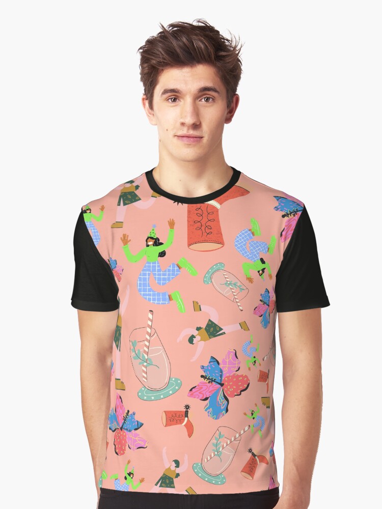 Autumn pattern character Graphic T-Shirt