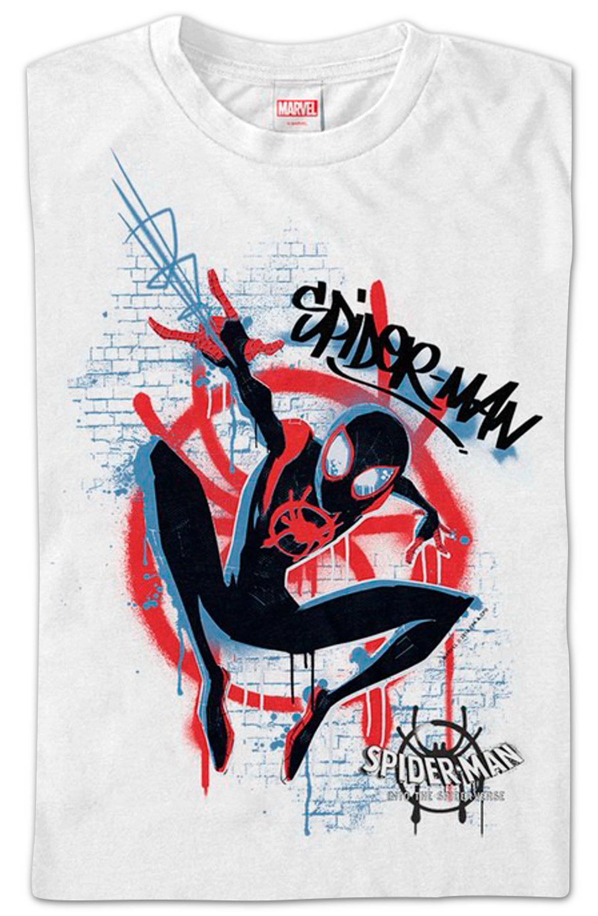 Graffiti Spider-Man Into The Spider-Verse T-Shirt