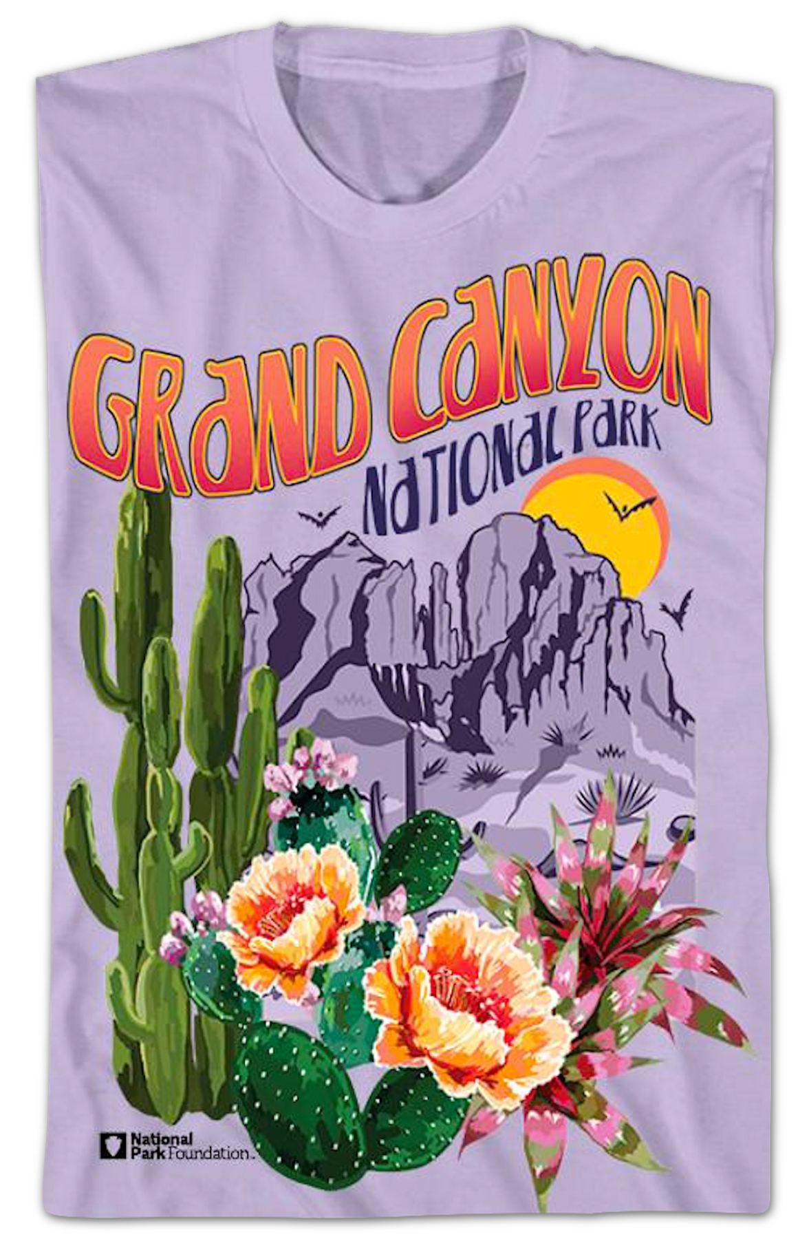 Grand Canyon Sunset National Park Foundation T-Shirt