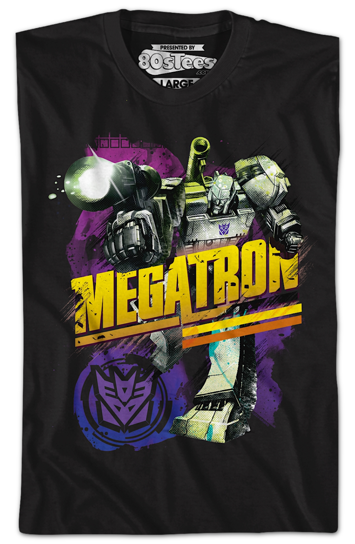 Gritty Megatron Transformers T-Shirt