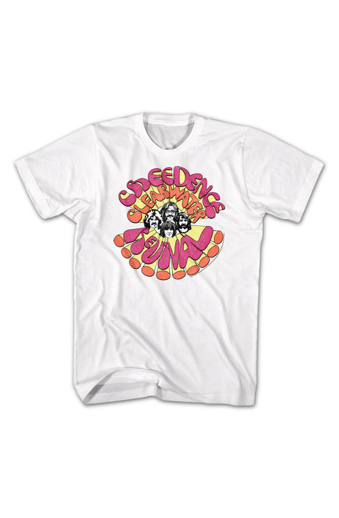 Groovy Sketches Creedence Clearwater Revival T-Shirt