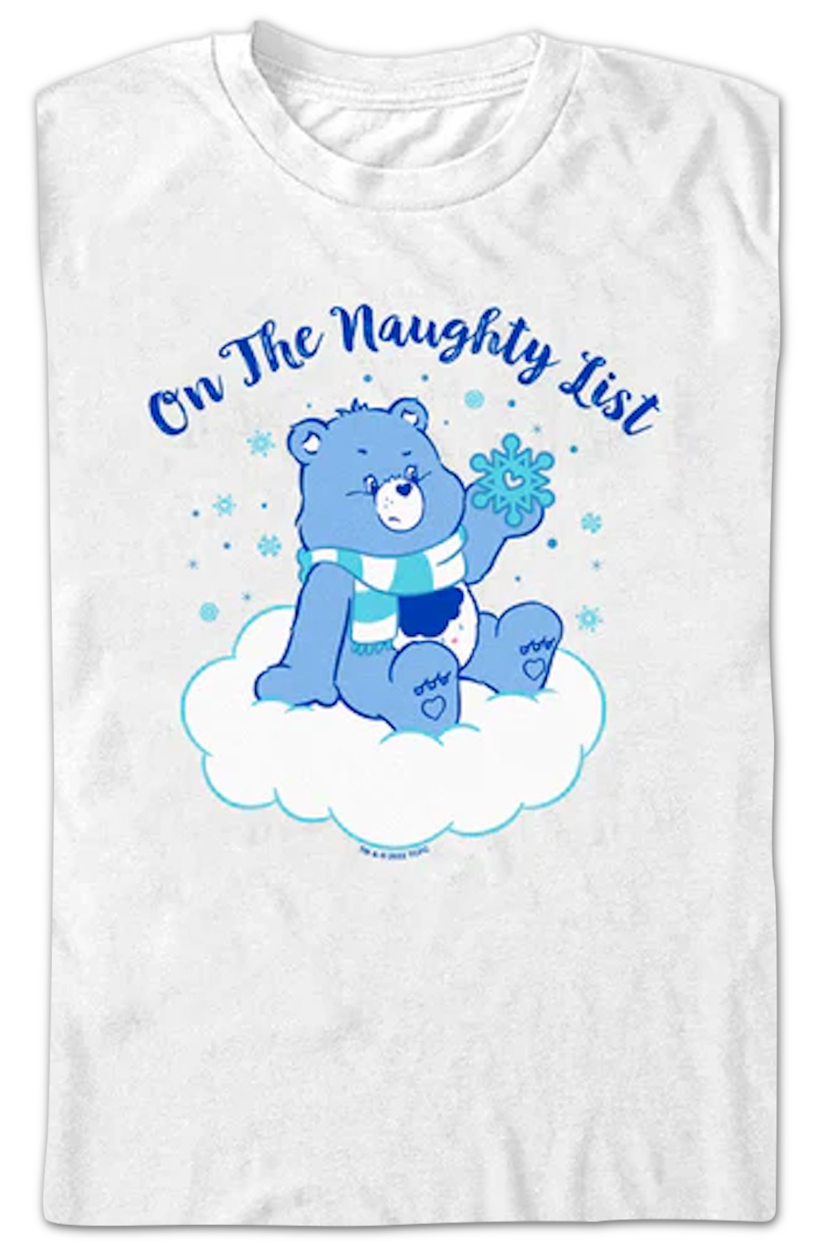 Grumpy Bear On The Naughty List Care Bears T-Shirt