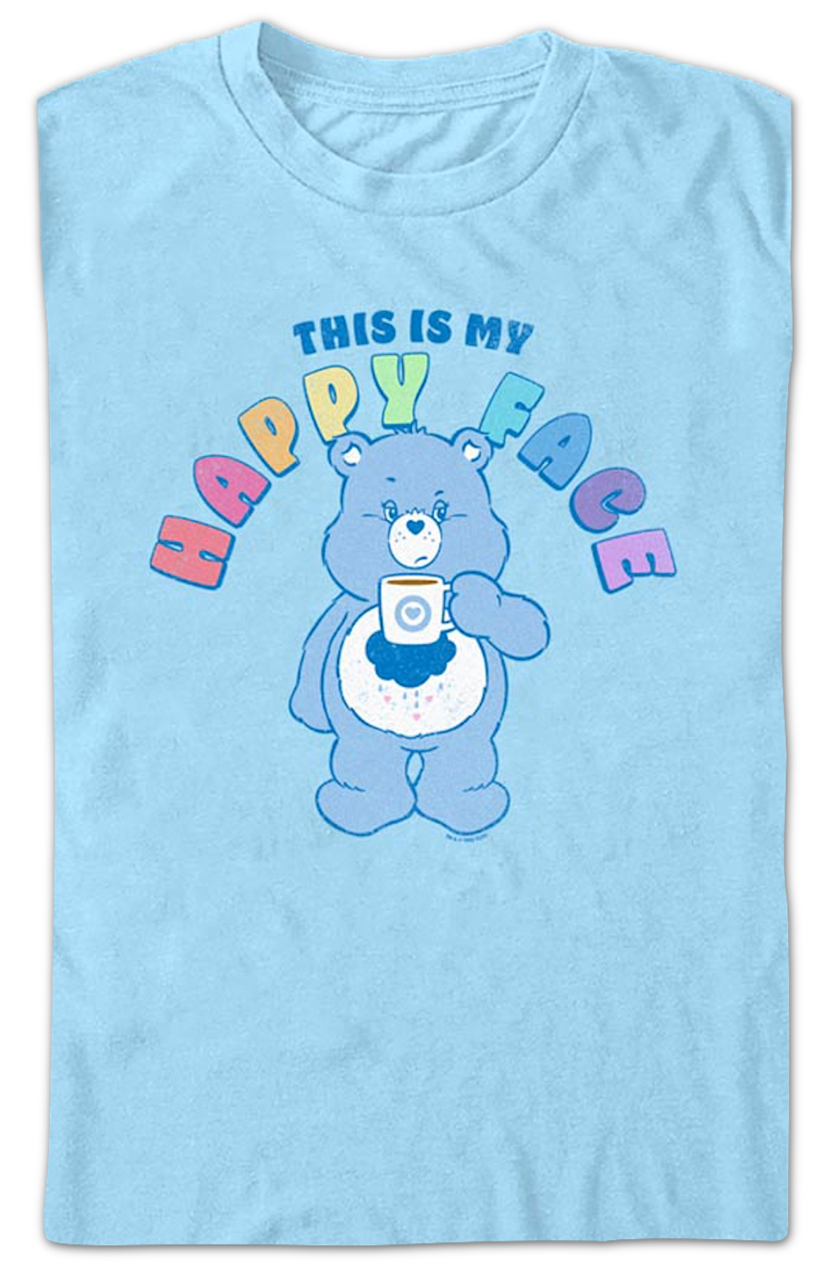Grumpy Bear This Is My Happy Face Care Bears T-Shirt
