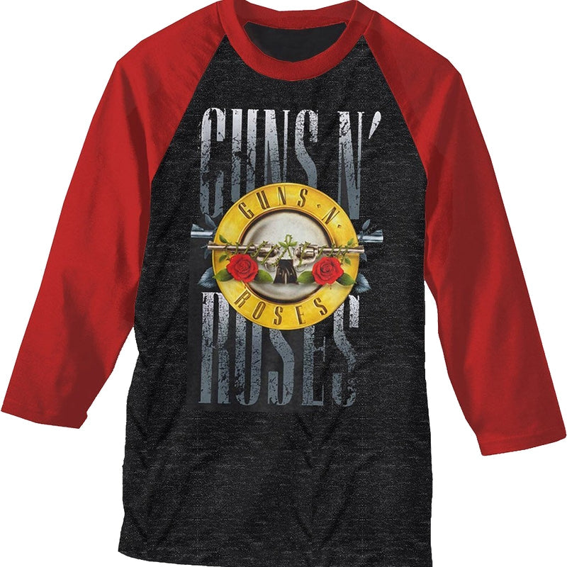 Guns N' Roses Raglan Baseball Shirt