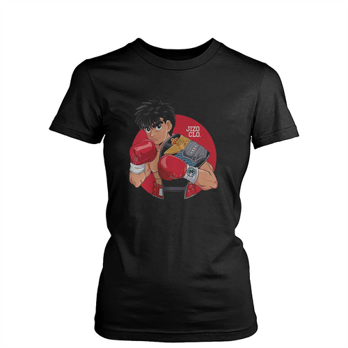 Hajime No Ippo Vintage Boxing Womens T-Shirt Tee