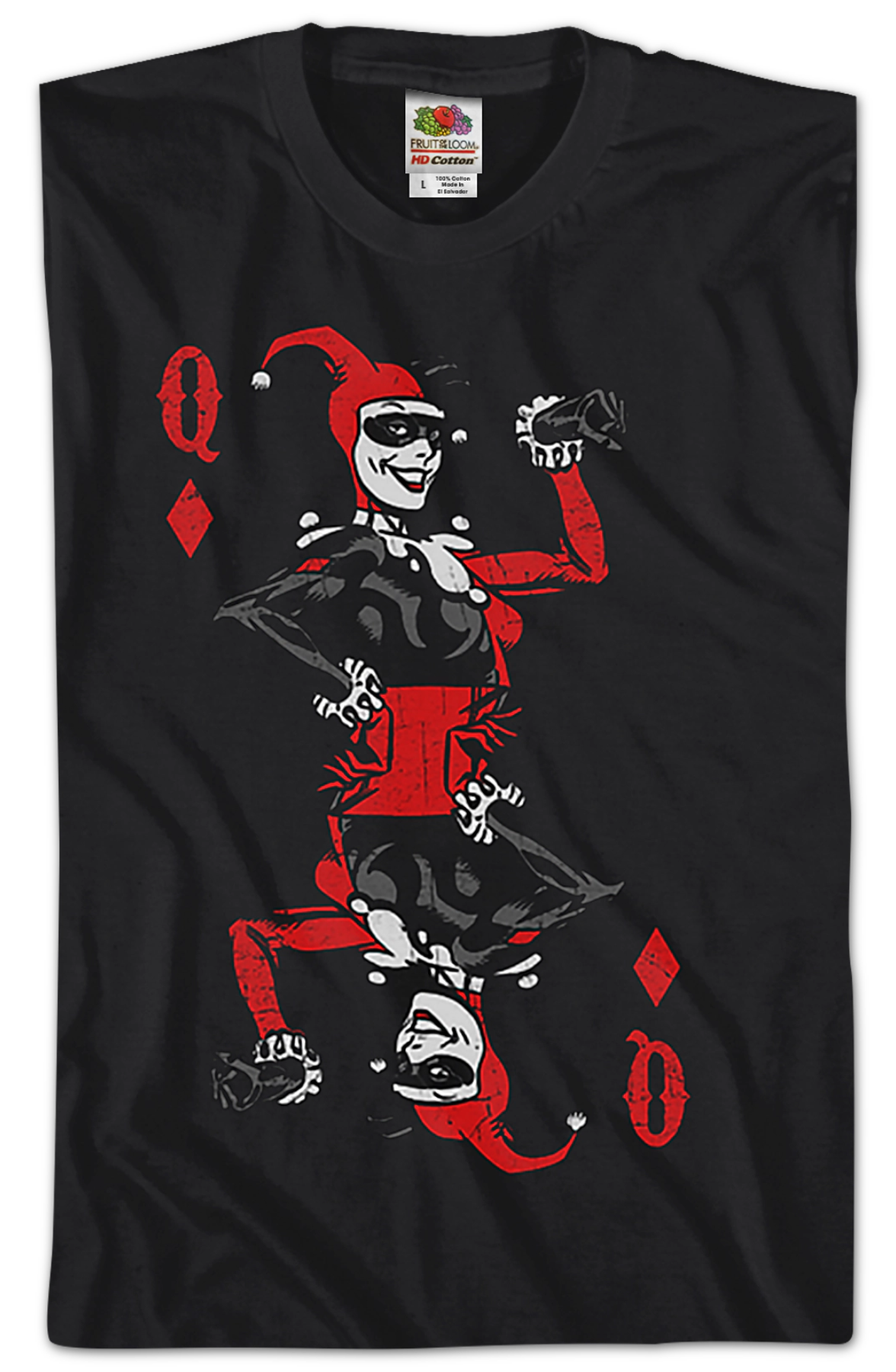 Harley Quinn Playing Card Batman T-Shirt