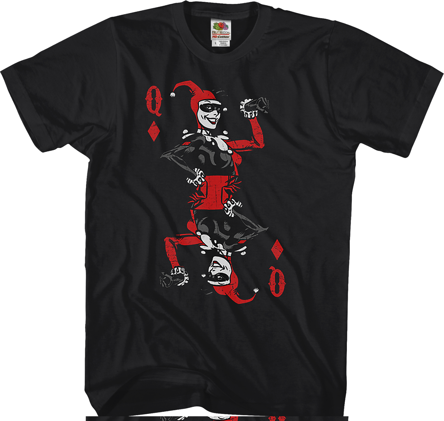 Harley Quinn Playing Card Batman T-Shirt