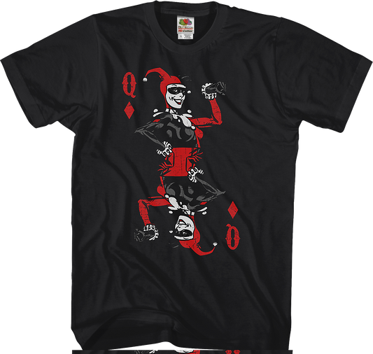 Harley Quinn Playing Card Batman T-Shirt