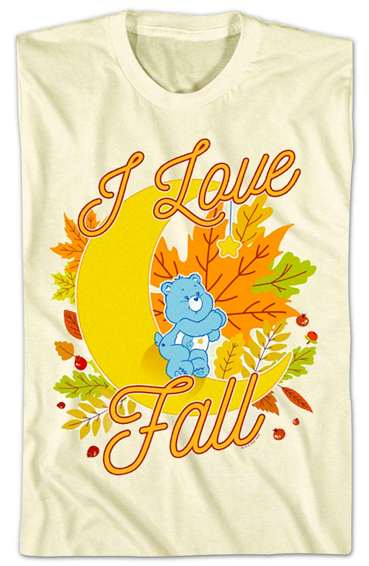 I Love Fall Care Bears T-Shirt