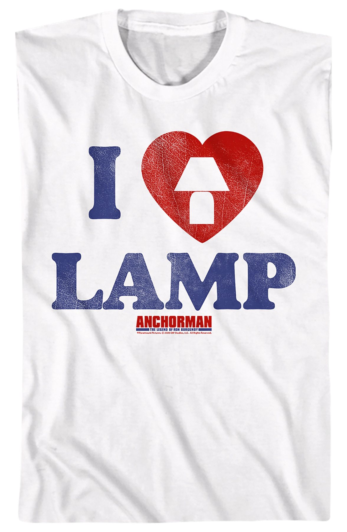 I Love Lamp Anchorman T-Shirt