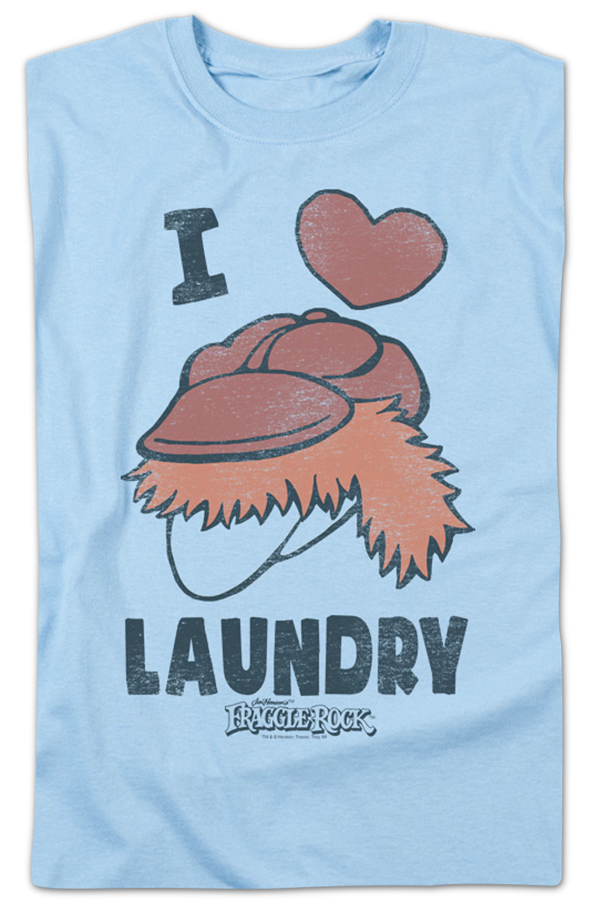 I Love Laundry Fraggle Rock T-Shirt