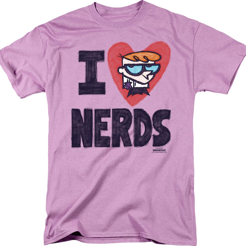 I Love Nerds Dexter's Laboratory T-Shirt