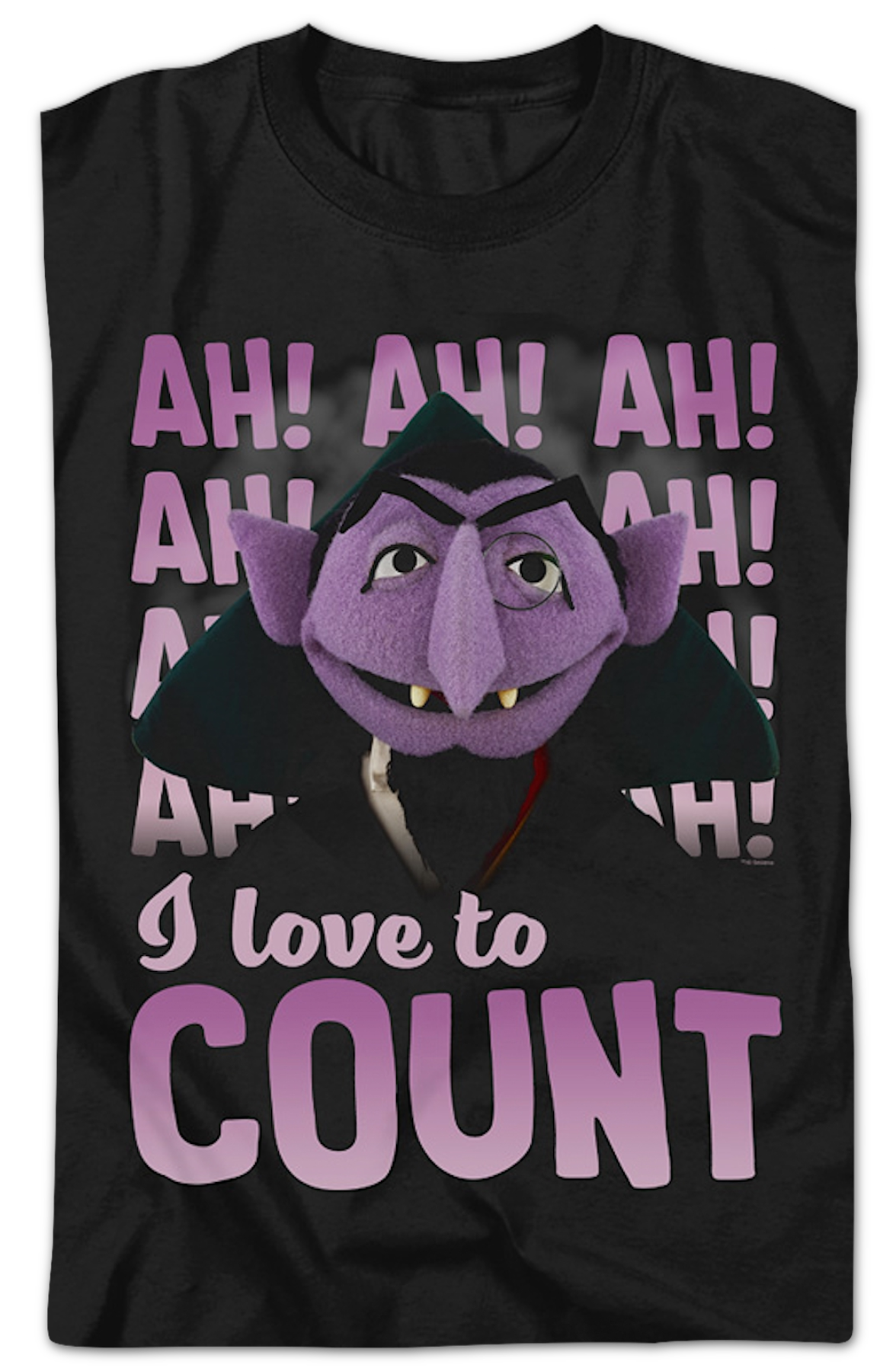 I Love To Count Sesame Street T-Shirt
