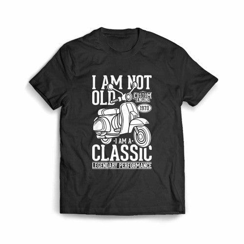 I M Not Old I M Classic Funny Vintage Motor Scooter Men's T-Shirt